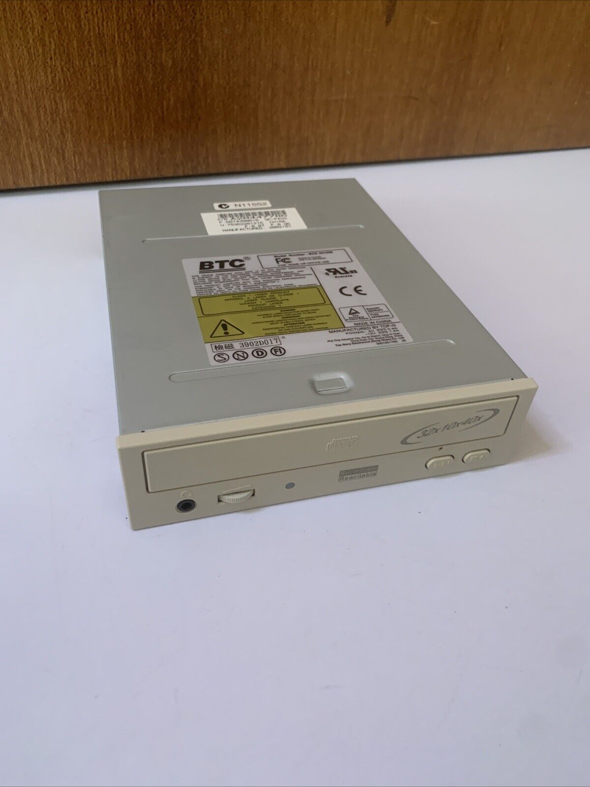 BTC BCE 3212IM CD-RW Internal IDE Drive CD Player Burner