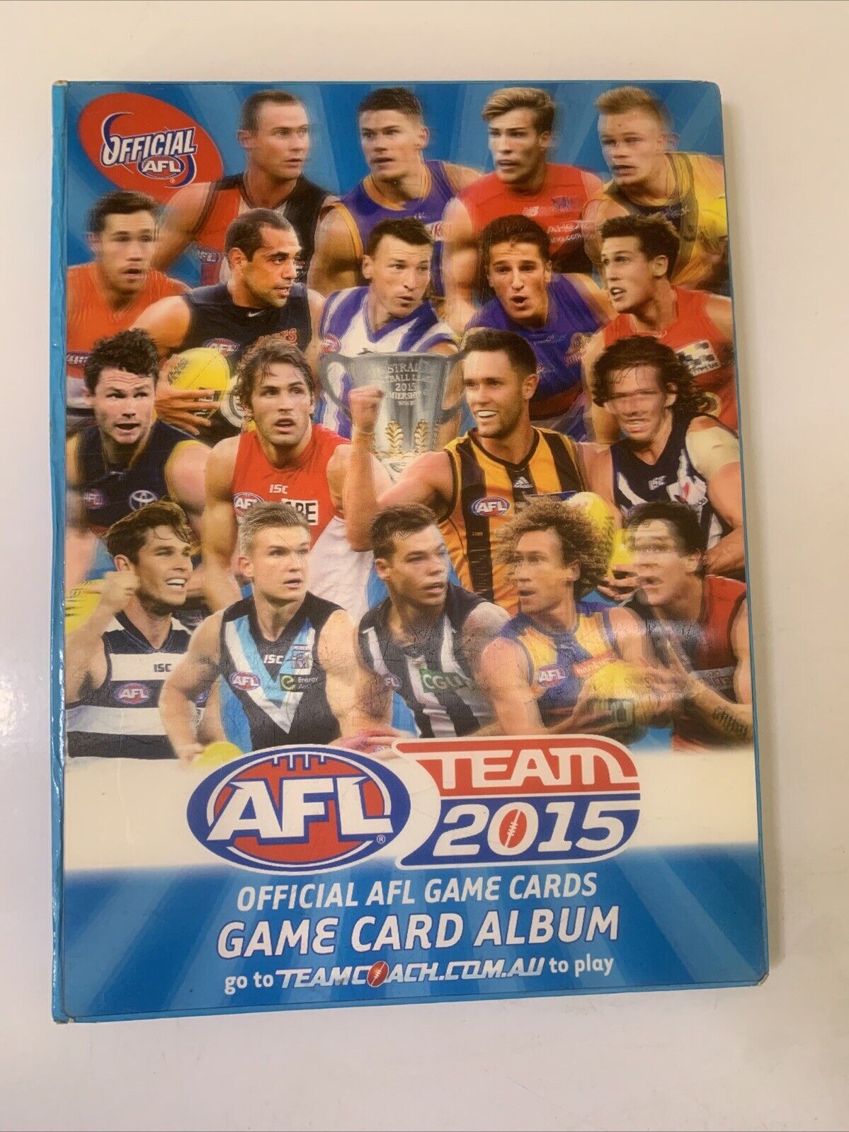 AFL Team 2015 Official Game Card Album with Cards