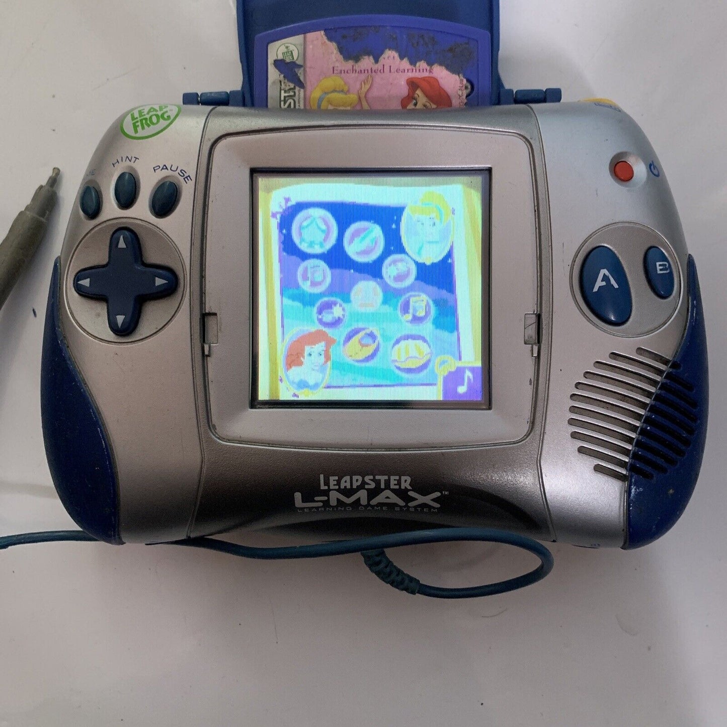 LeapFrog Leapster L-Max Learning Game System Handheld Console