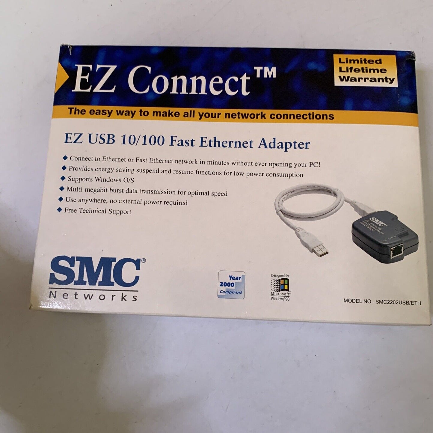 EZ Connect USB 10/100 Fast Ethernet Adapter