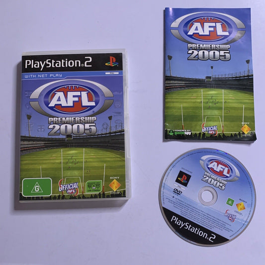 AFL Premiership 2005 PS2 Sony PlayStation 2 PAL  Game Complete