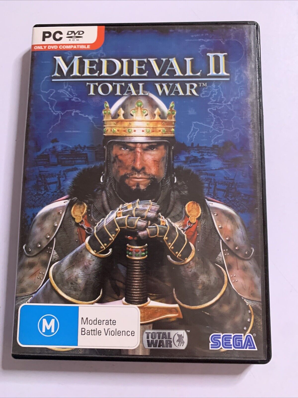 Medieval II Total War  PC DVD Windows Strategy SEGA 2006 Game Complete