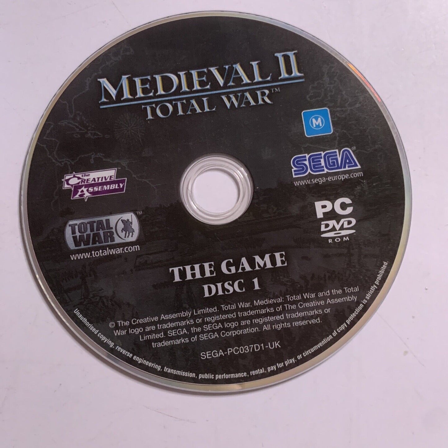 Medieval II Total War  PC DVD Windows Strategy SEGA 2006 Game Complete
