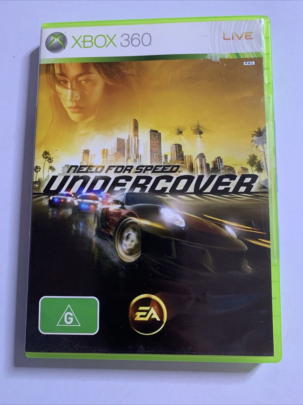Need For Speed Undercover Microsoft XBOX 360 PAL 2008 Racing Game Comp ...