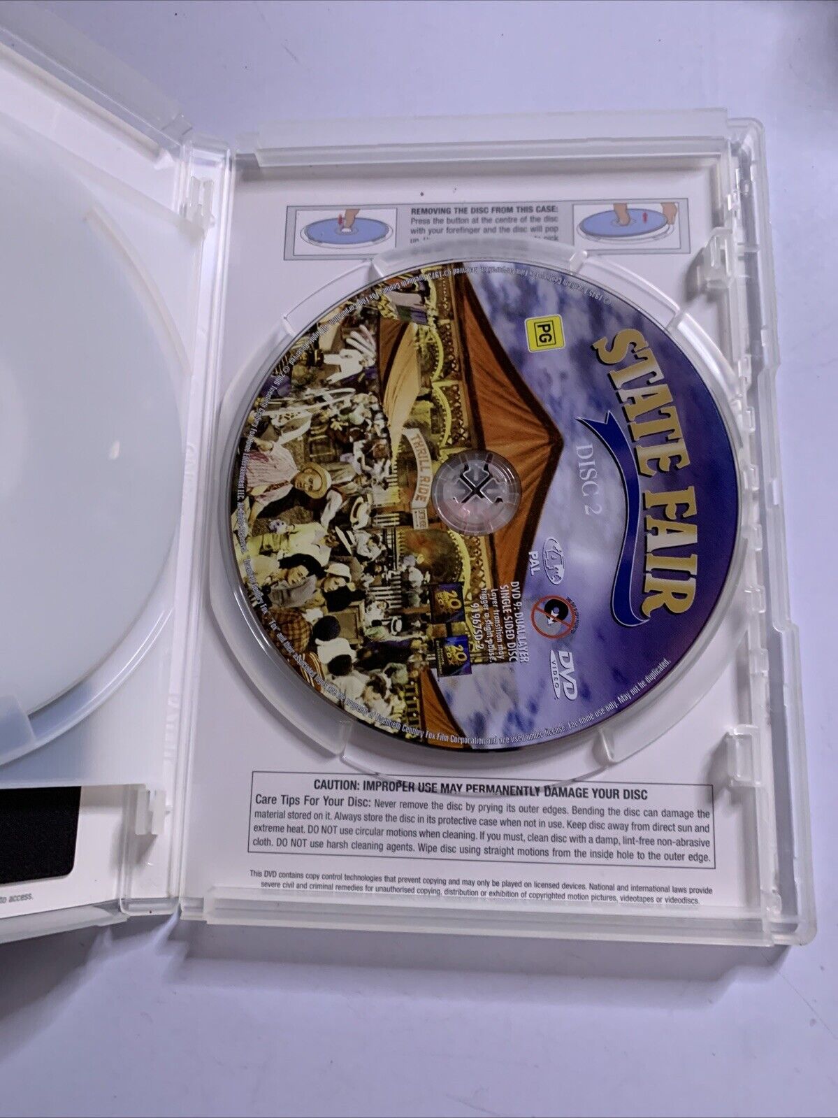 Rodger & Hammestein State Fair  Collectors Edition (DVD, 1945, 2-Disc) Region 4