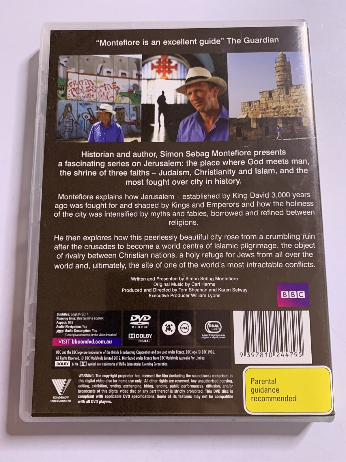 Jerusalem The Making of a Holy City (DVD, 2012) BBC Documentary Region 4