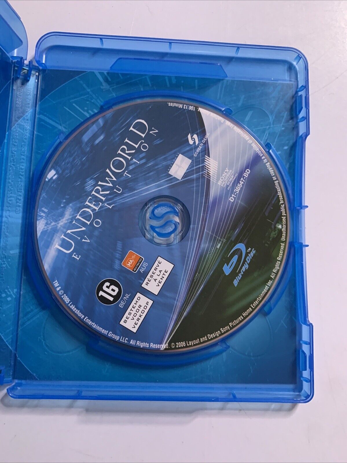 Underworld Evolution (Blu-ray, 2005) Kate Beckinsale  Region B