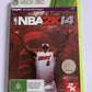 NBA 2K14  Microsoft XBOX 360 PAL Basketball 2014 Lebron Cover Game Complete