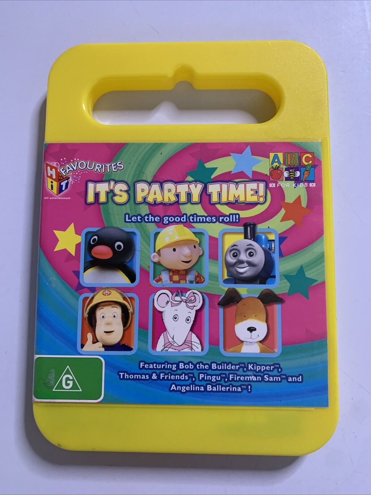 Hit Favourites It's Party Time ABC For Kids (DVD, 2008) Thomas Tank Bob Builder