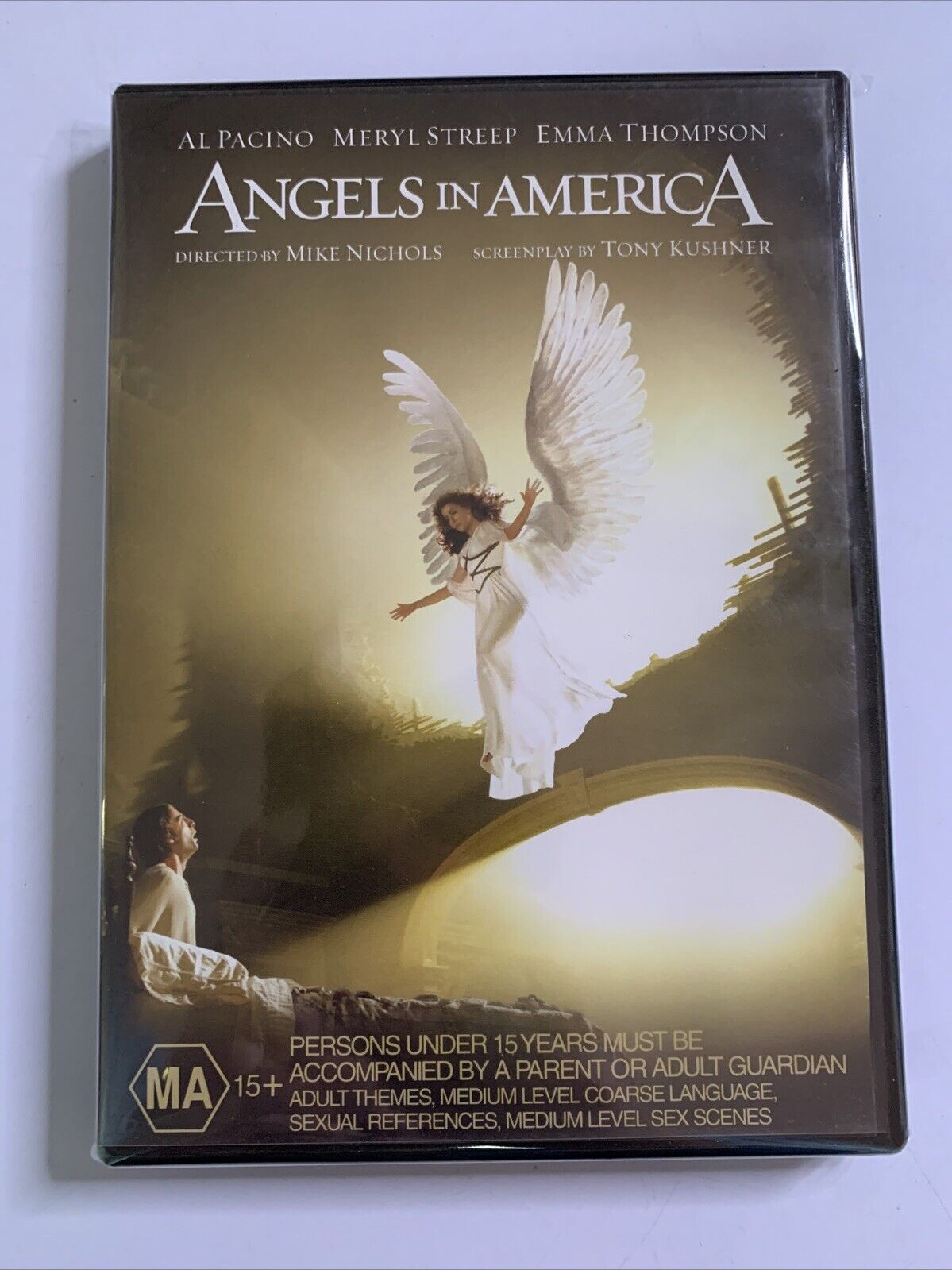 Angels in America (DVD,2003) Al Pacino, Meryl Streep, Emma Thompson Region 4 NEW