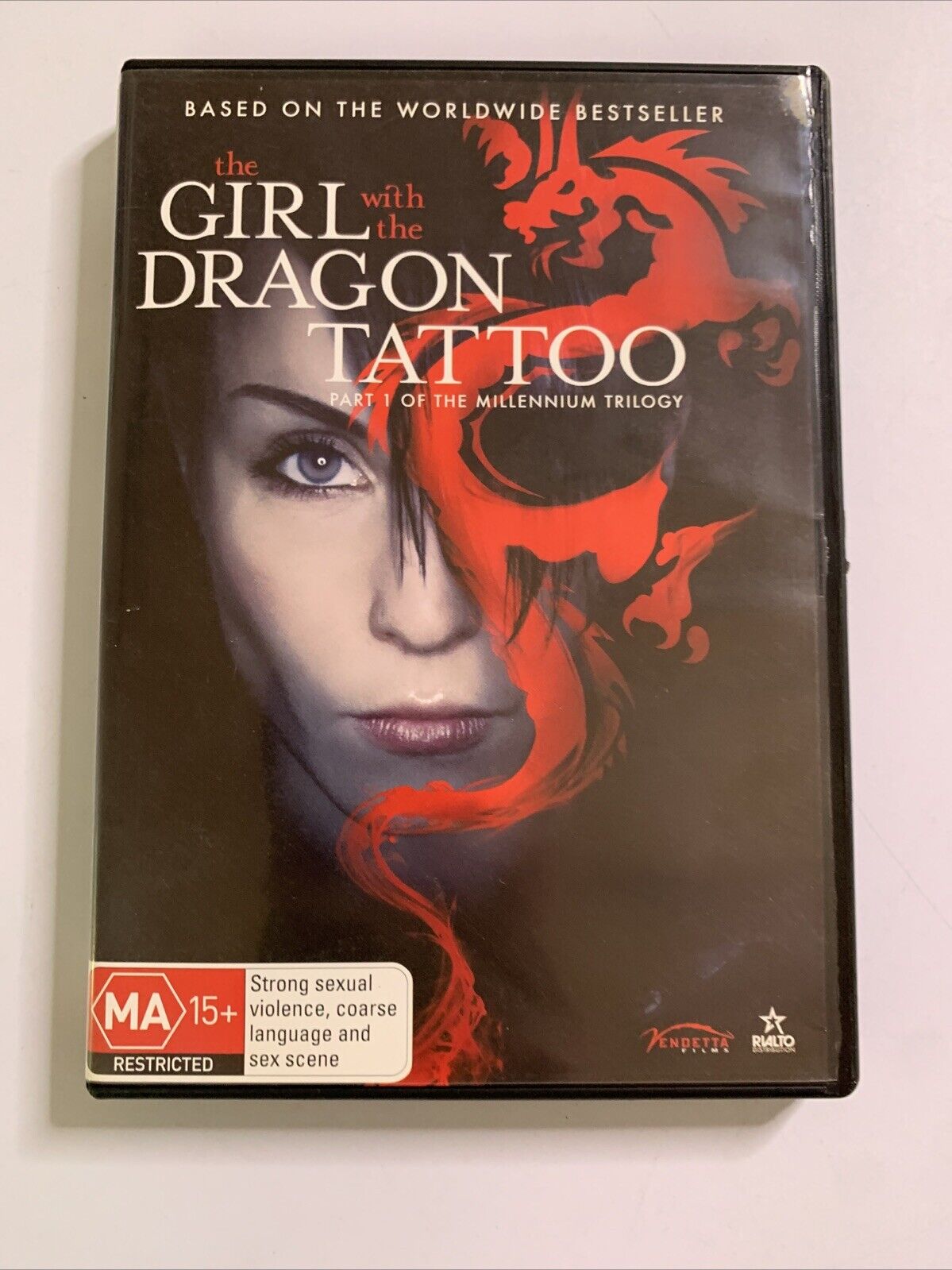 The Girl with the Dragon Tattoo + Played With Fire (DVD, 2009) Region 4