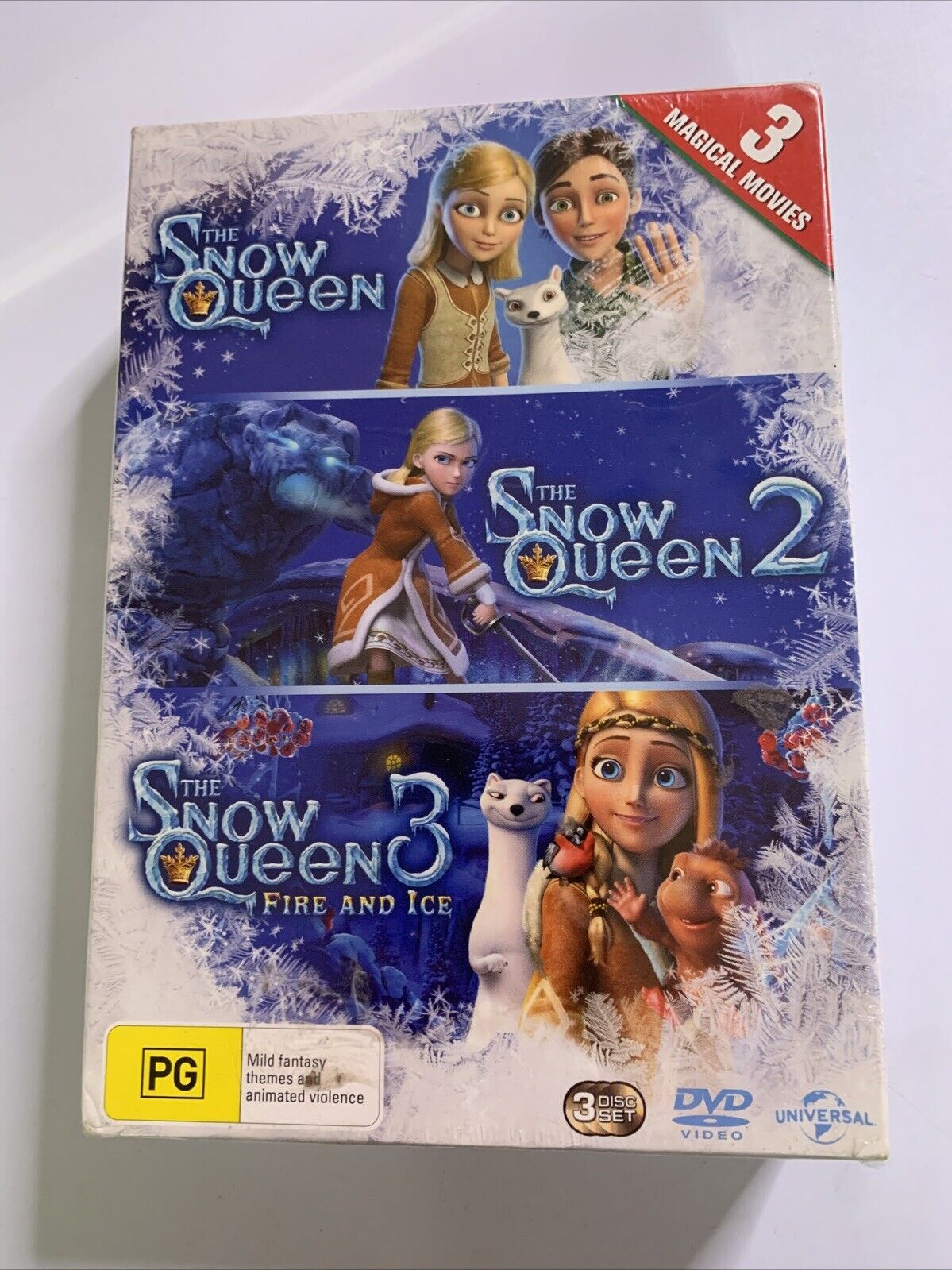 The Snow Queen 1, 2, 3 Box Set (DVD) Region 4  NEW Sealed
