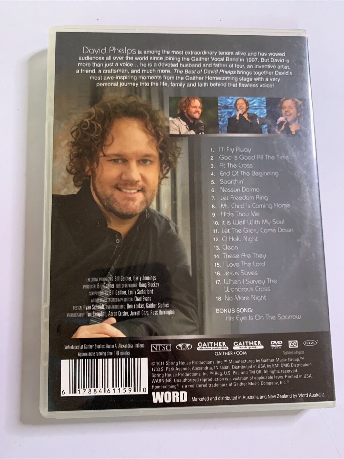 Best of David Phelps by David Phelps (DVD, 2011) All Regions