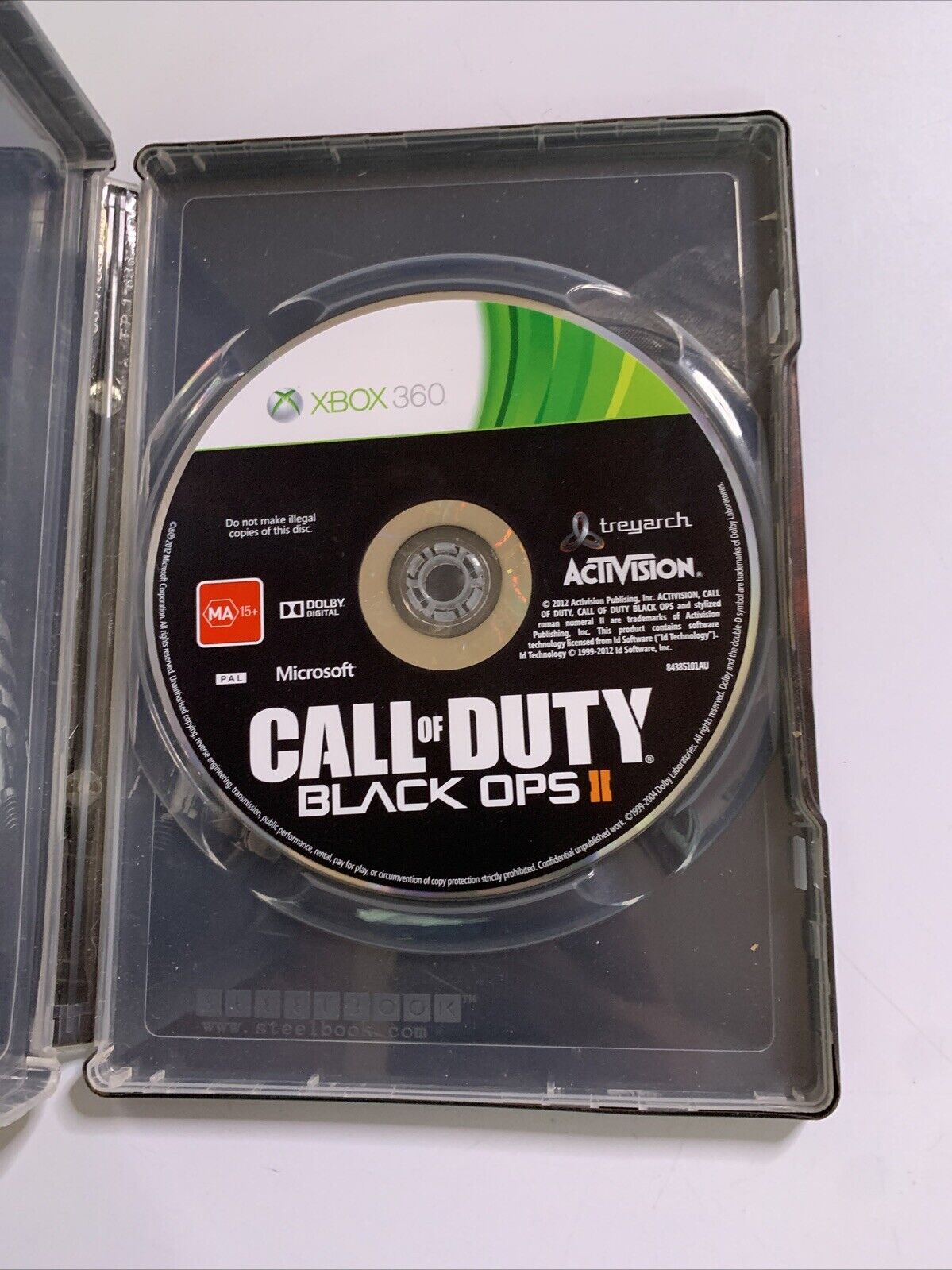 Call of Duty Black Ops 2 Microsoft XBOX 360 Steelbook Edition PAL Game