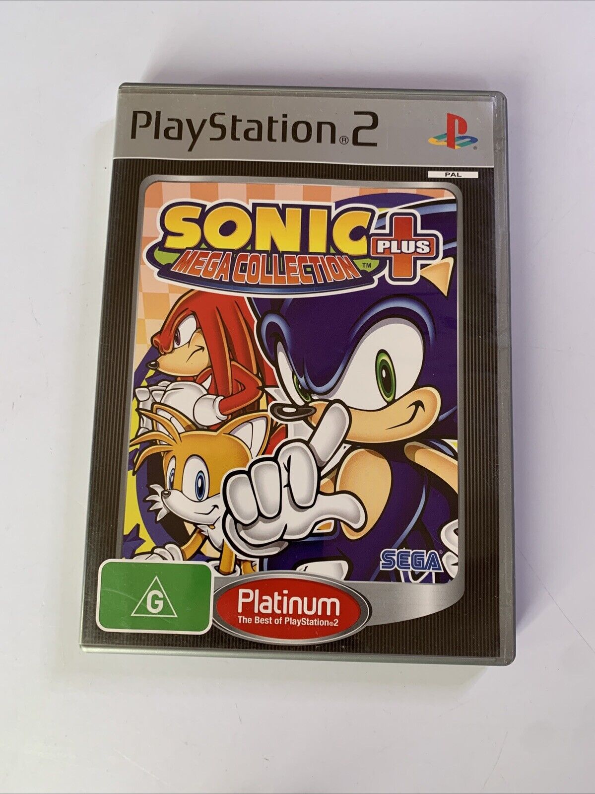 Sonic Mega Collection Plus  PS2 PlayStation 2 PAL SEGA 2003 Game Complete