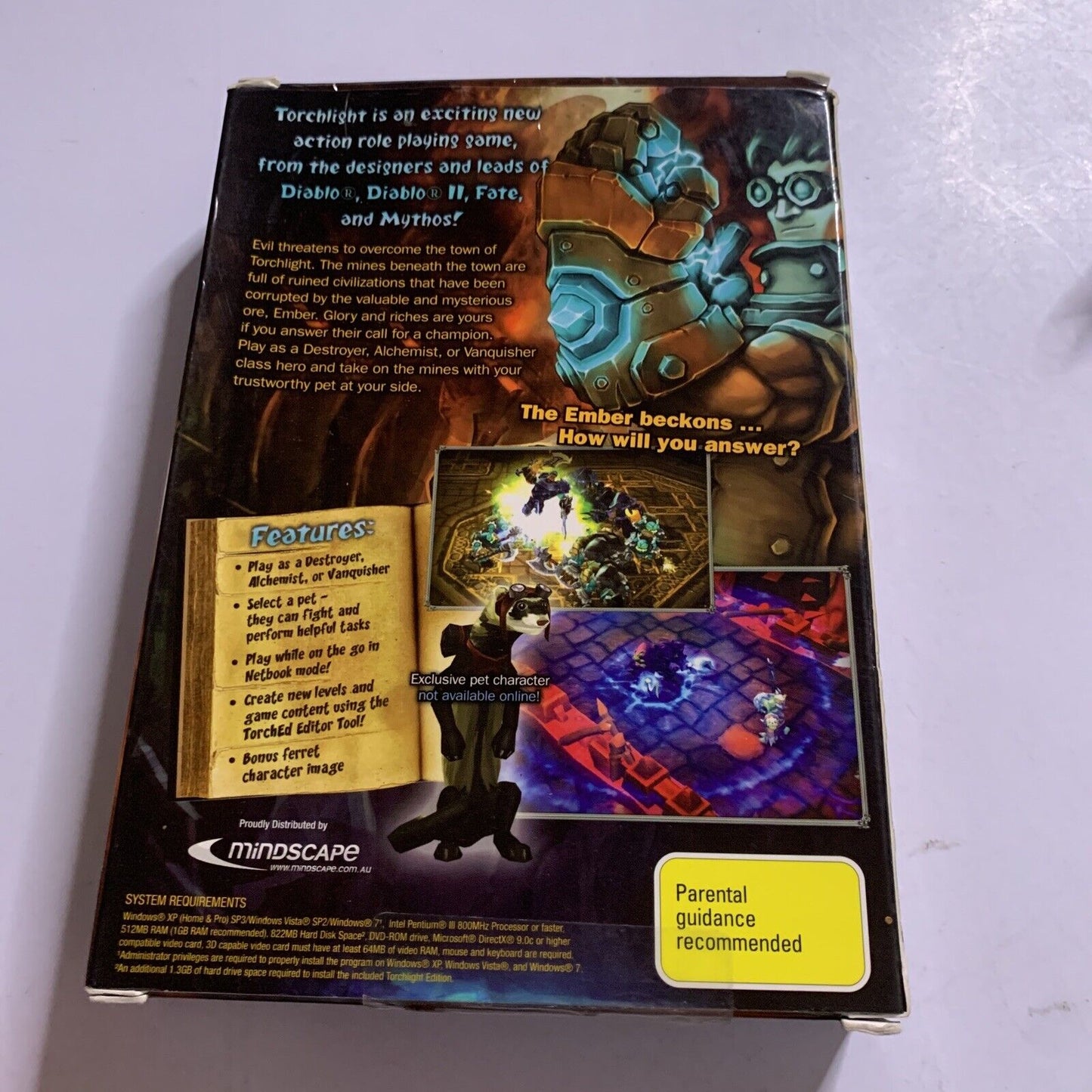 Torchlight PC Game Windows Action RPG 2009 Game