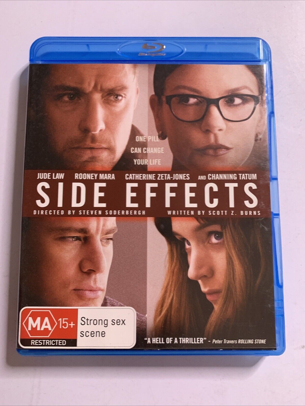 Side Effects (Blu-ray, 2013) Catherine Zeta-Jones, Channing Tatum Region B