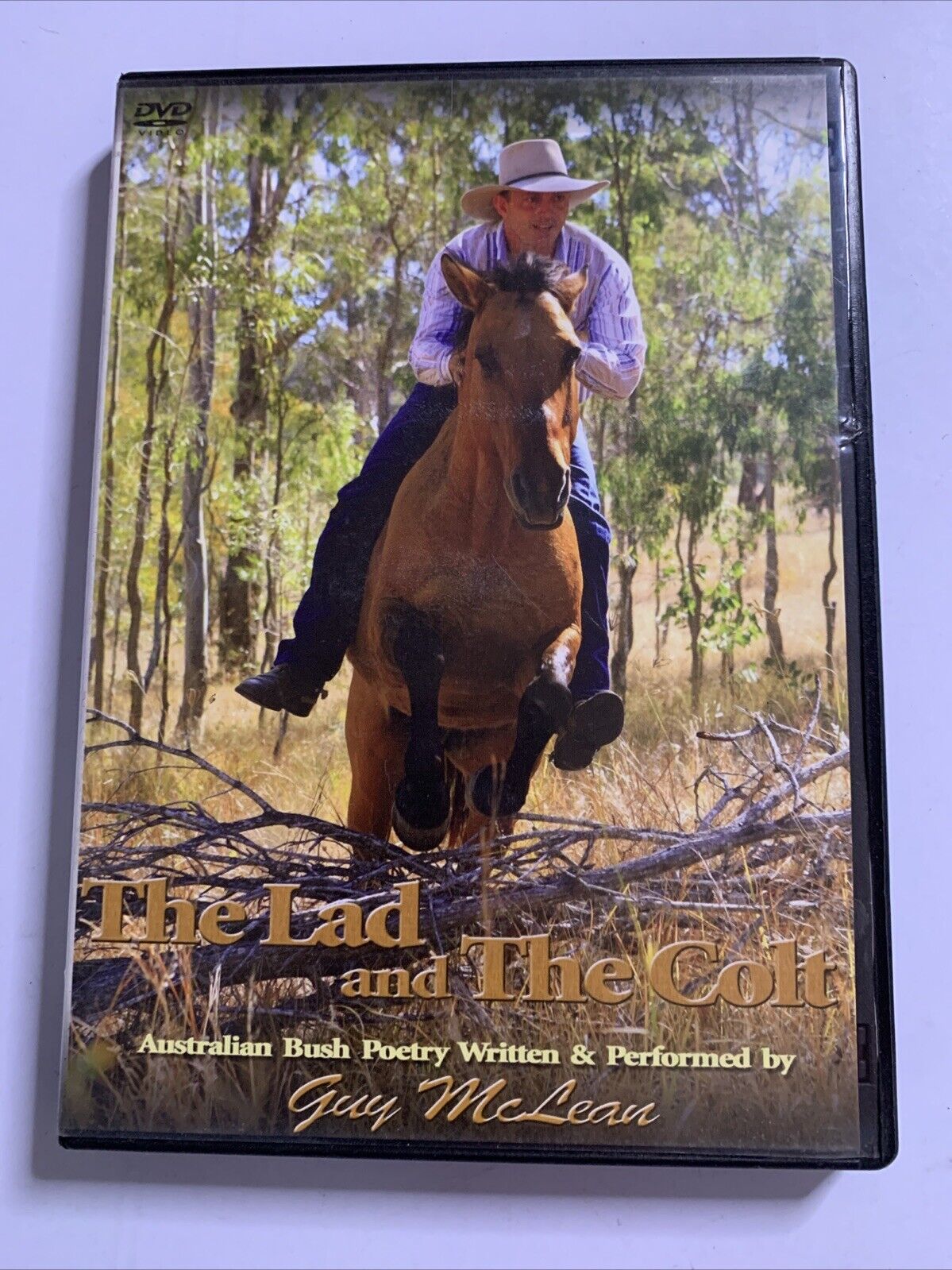 The Lad And The Colt (DVD, 2007) Guy McClean Australian Bush Poetry  All Regions