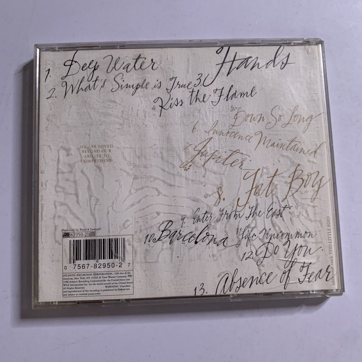 Spirit by Jewel (CD, 1998) Album  Atlantic Records