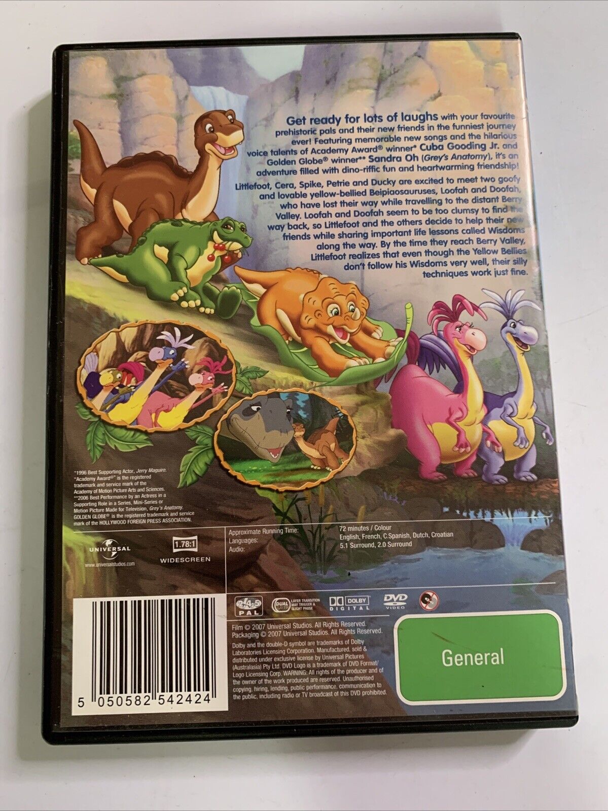 Land Before Time The Wisdom of Friends (DVD, 2007) Animated Movie Region 4
