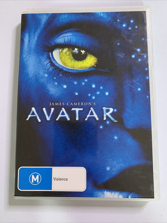 Avatar (DVD, 2009) Sigourney Weaver, Zoe Saldana,  Sam Worthington Region 4