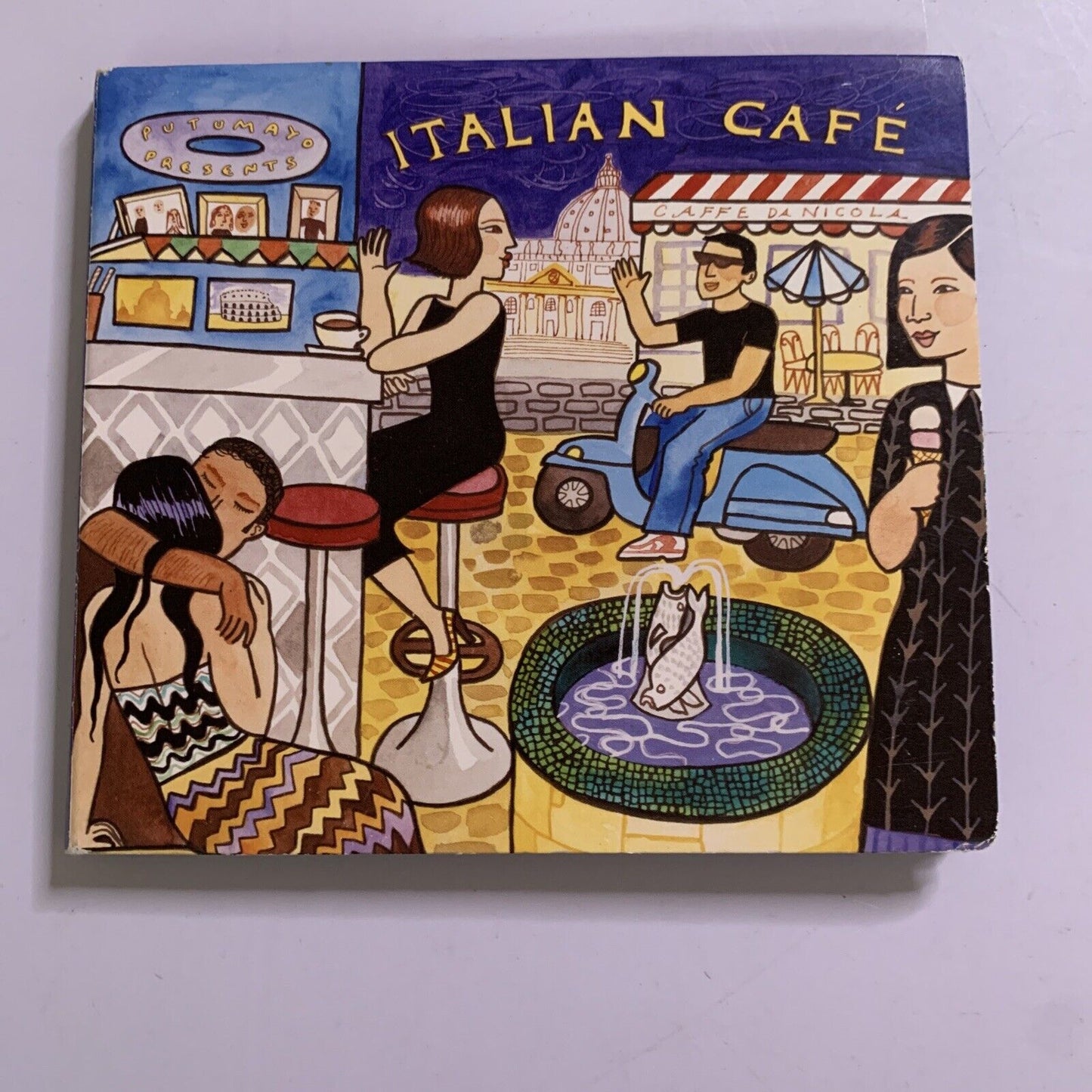 Putumayo Presents: Italian Café by Various Artists (CD, 2005) Digipak