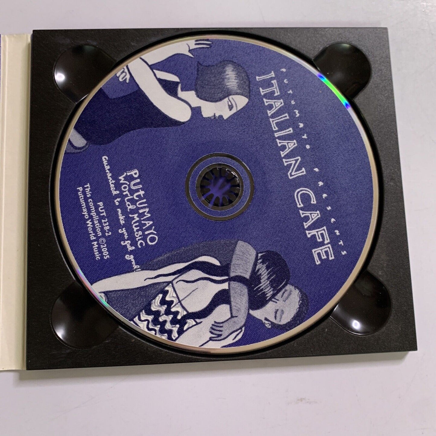 Putumayo Presents: Italian Café by Various Artists (CD, 2005) Digipak