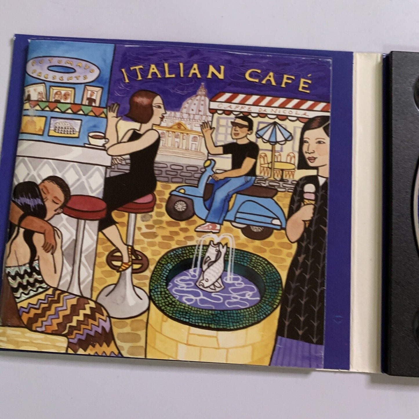 Putumayo Presents: Italian Café by Various Artists (CD, 2005) Digipak