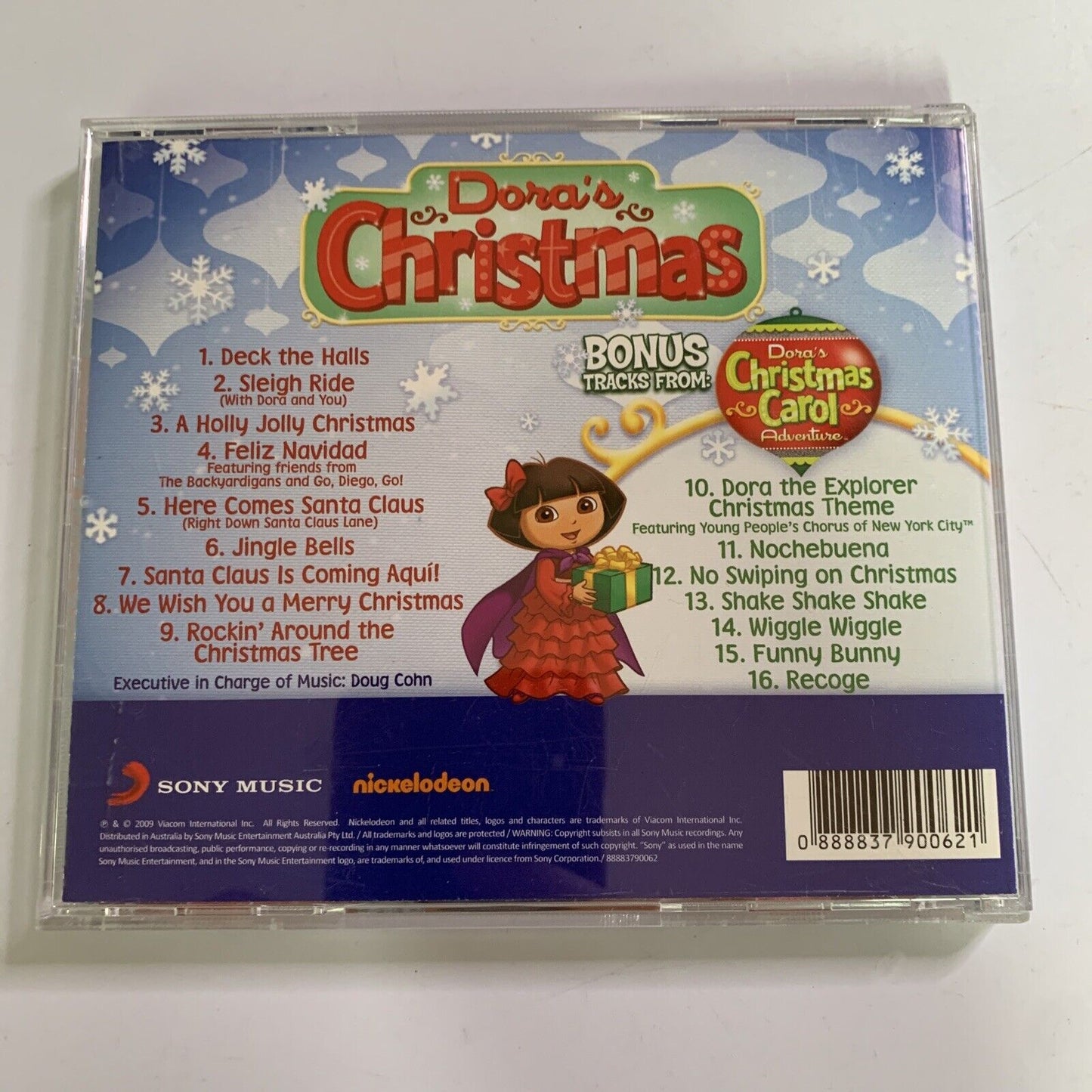 Dora The Explorer – Dora's Christmas (CD, 2009, Enhanced)