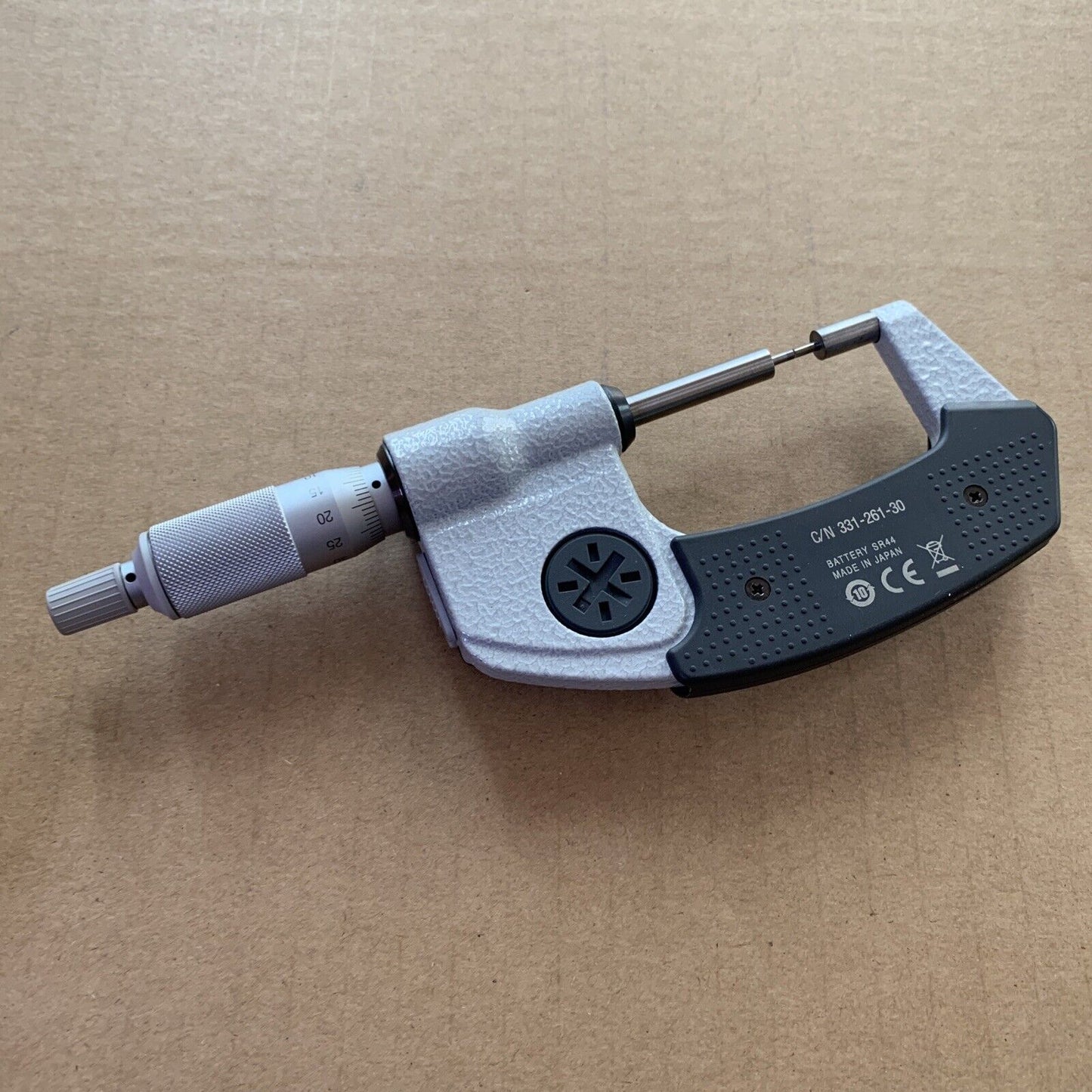 Mitutoyo Digital Spline Micrometer 0-25mm 0.001mm 331-261-30 IP65 Coolant Proof