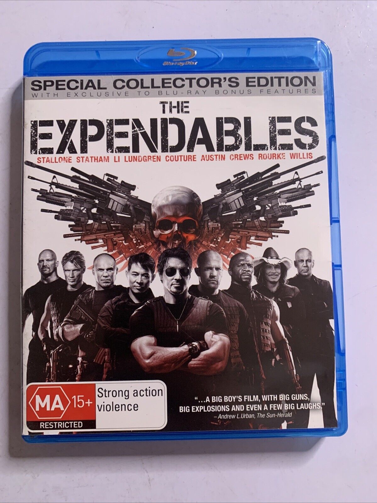 The Expendables (Blu-ray, 2010) Sylvester Stallone Region B