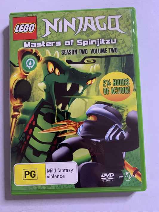 LEGO Ninjago Masters of Spinjitzu : Series 2 Vol 2 (DVD, 2011) Region 4