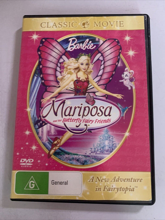 Barbie Mariposa And Her Butterfly Fairy Friends (DVD, 2008) Region 4
