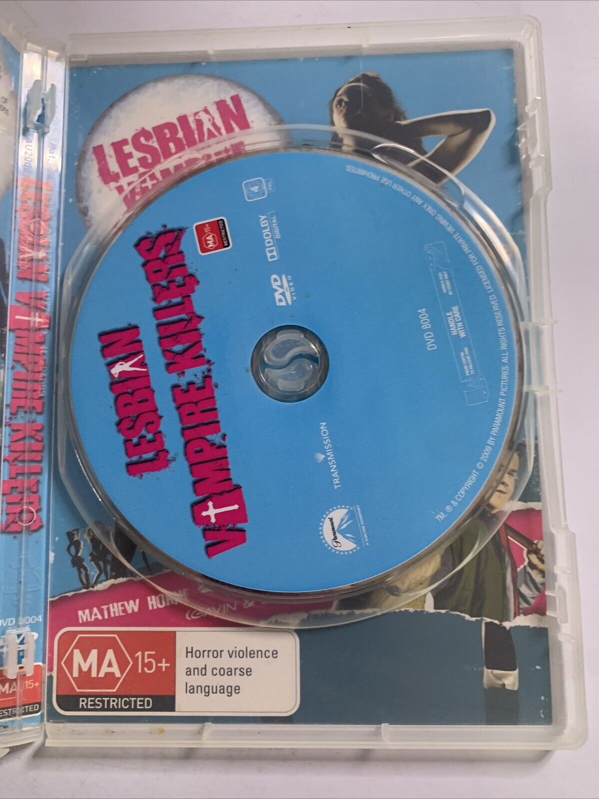 Lesbian Vampire Killers (DVD, 2009) Matt Horne, James Corden  Region 4