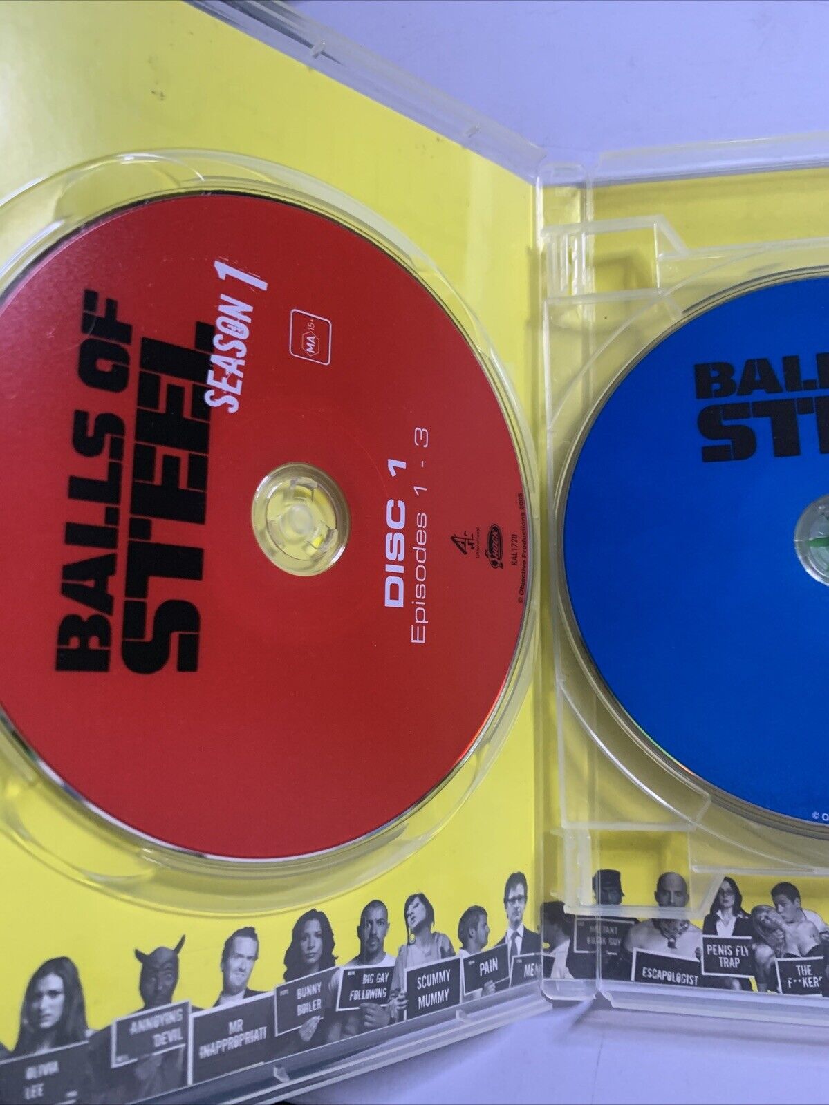 Balls of Steel Complete Collection (DVD, 2005, 4-Disc Set) Comedy All Regions