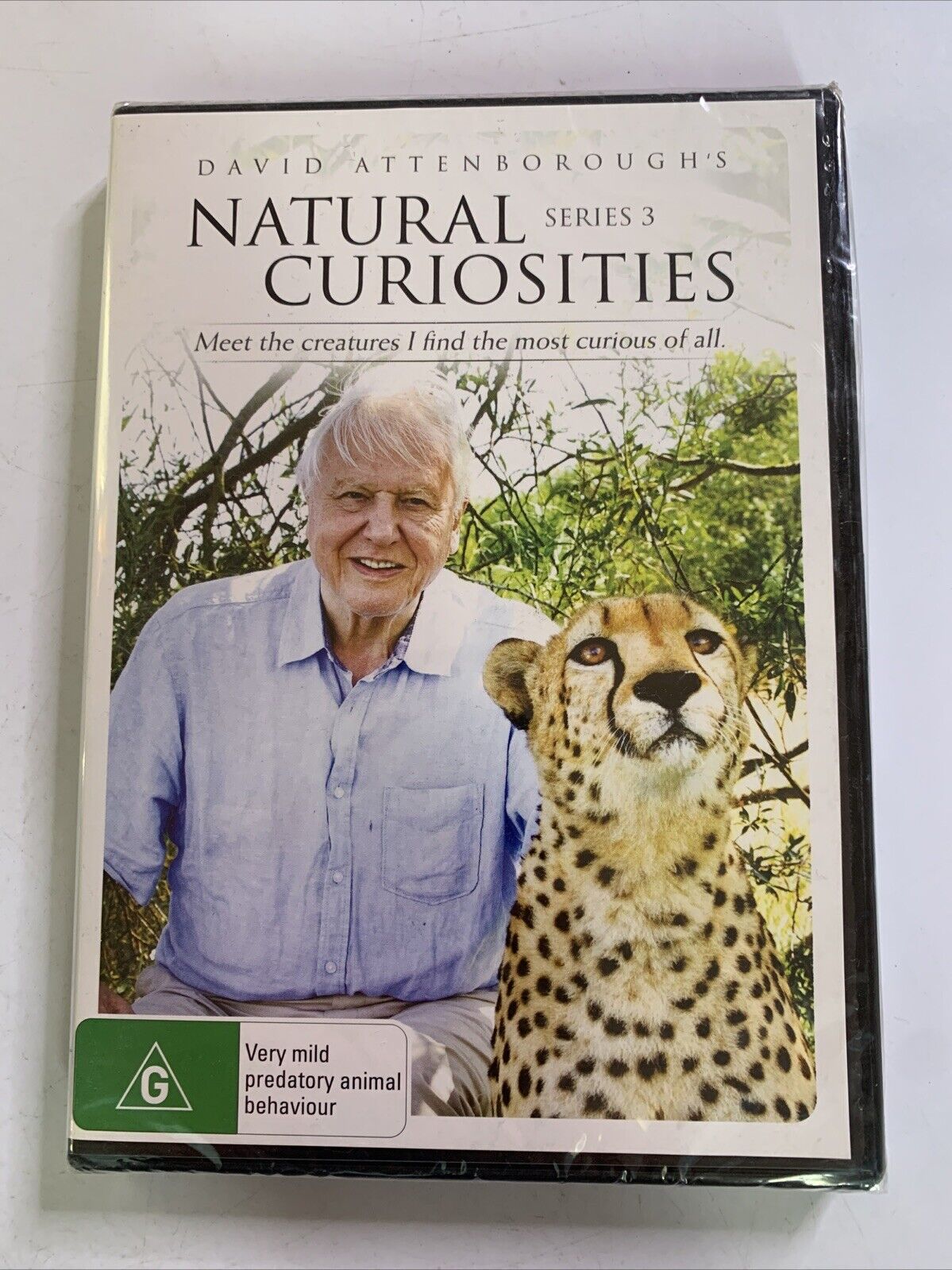 David Attenborough's Natural Curiosities : Series 3 (DVD, 2015) NEW Sealed