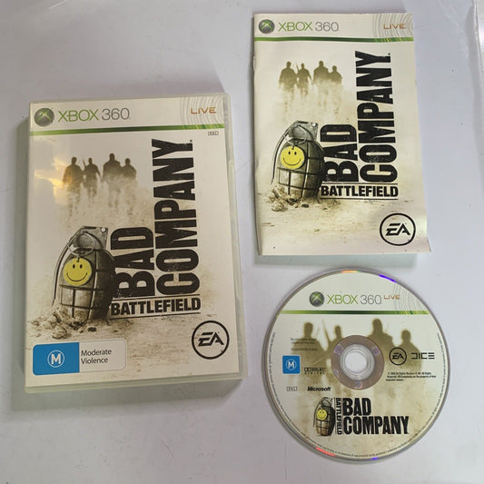 Battlefield Bad Company  Microsoft XBOX 360 PAL Shooter Game