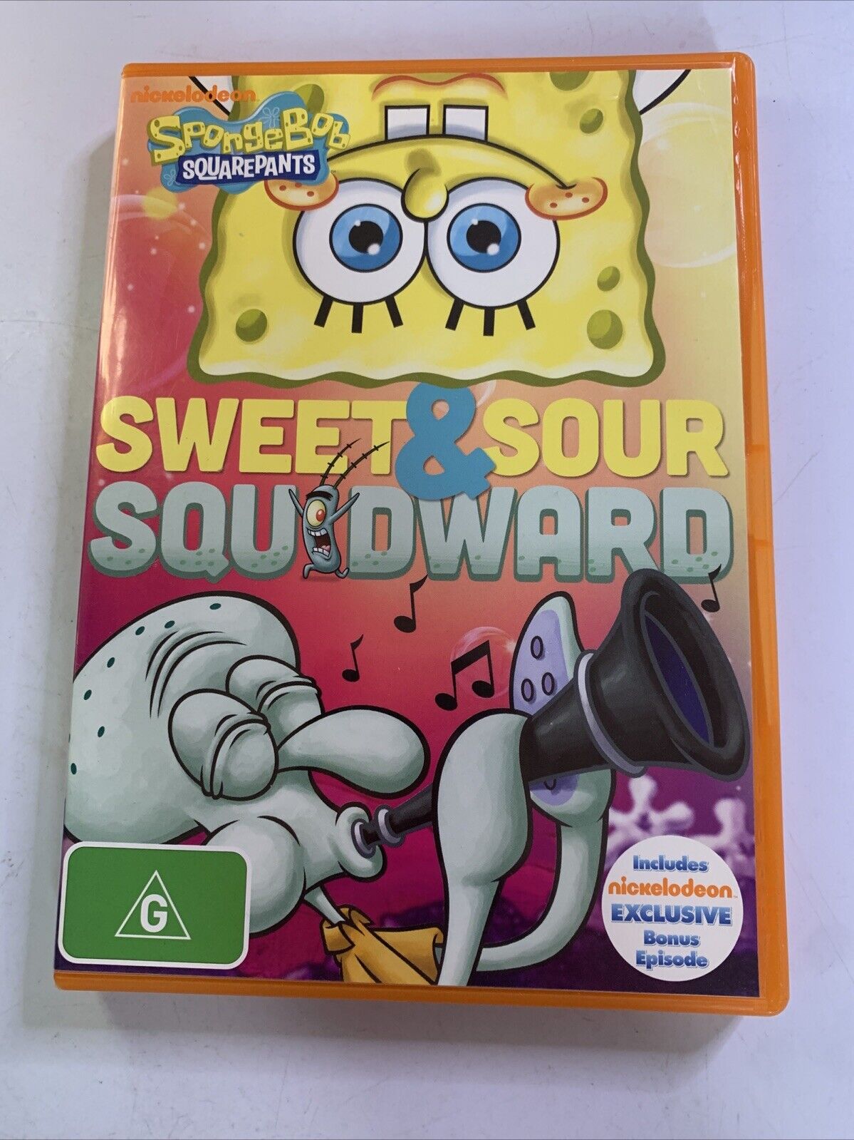 SpongeBob SquarePants Sweet and Sour Squidward (DVD, 2012) Region 4