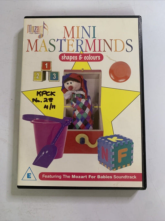 Mozart 4 Babies Mini Masterminds Shapes & Colours (DVD) Early Learning All Regio