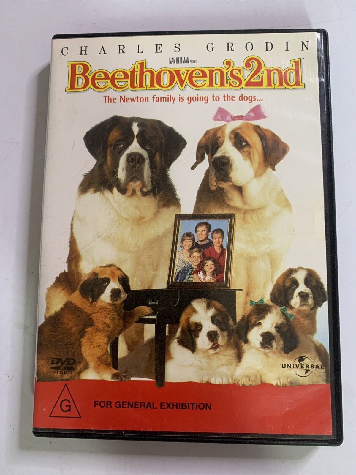 Beethoven's 2nd (DVD, 1993) Debi Mazar, Charles Grodin  Region 4