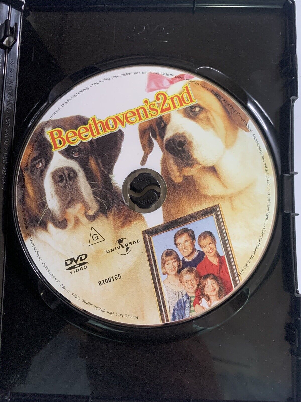 Beethoven's 2nd (DVD, 1993) Debi Mazar, Charles Grodin  Region 4