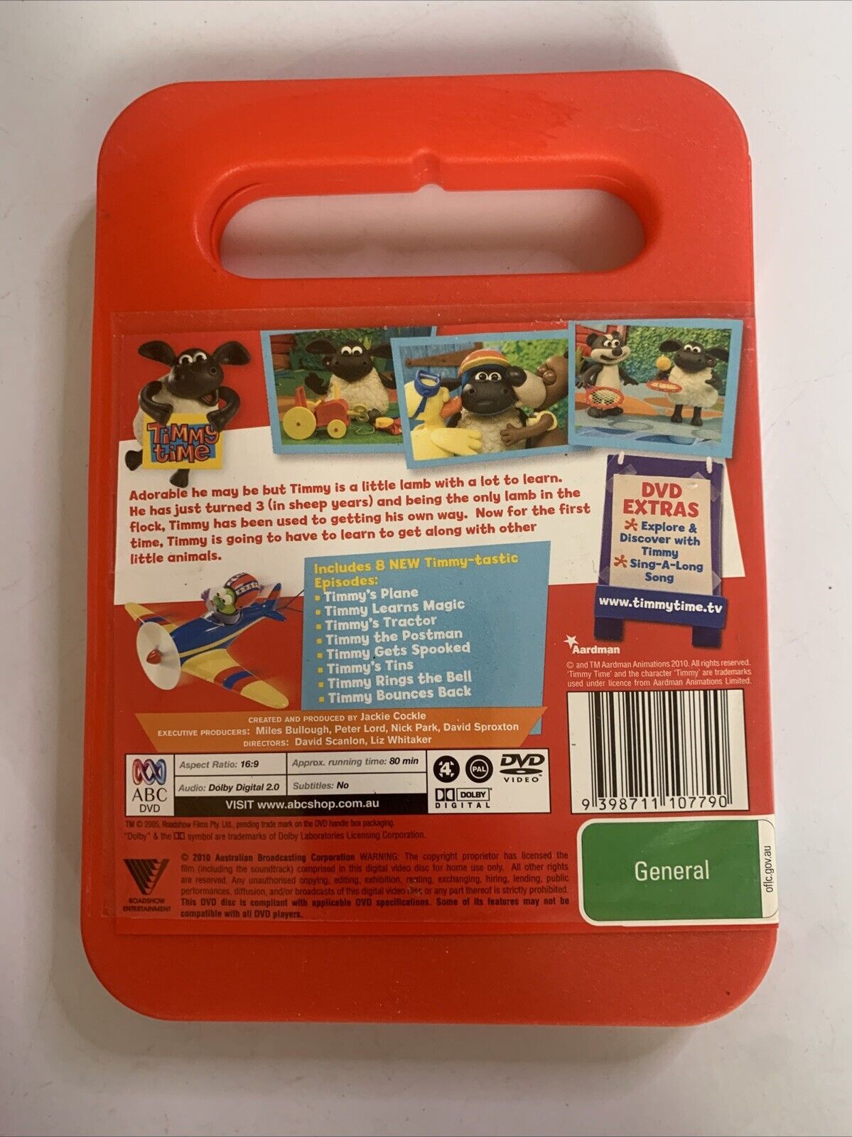 Timmy Time Timmy's Plane! (DVD, 2009) Animation Region 4