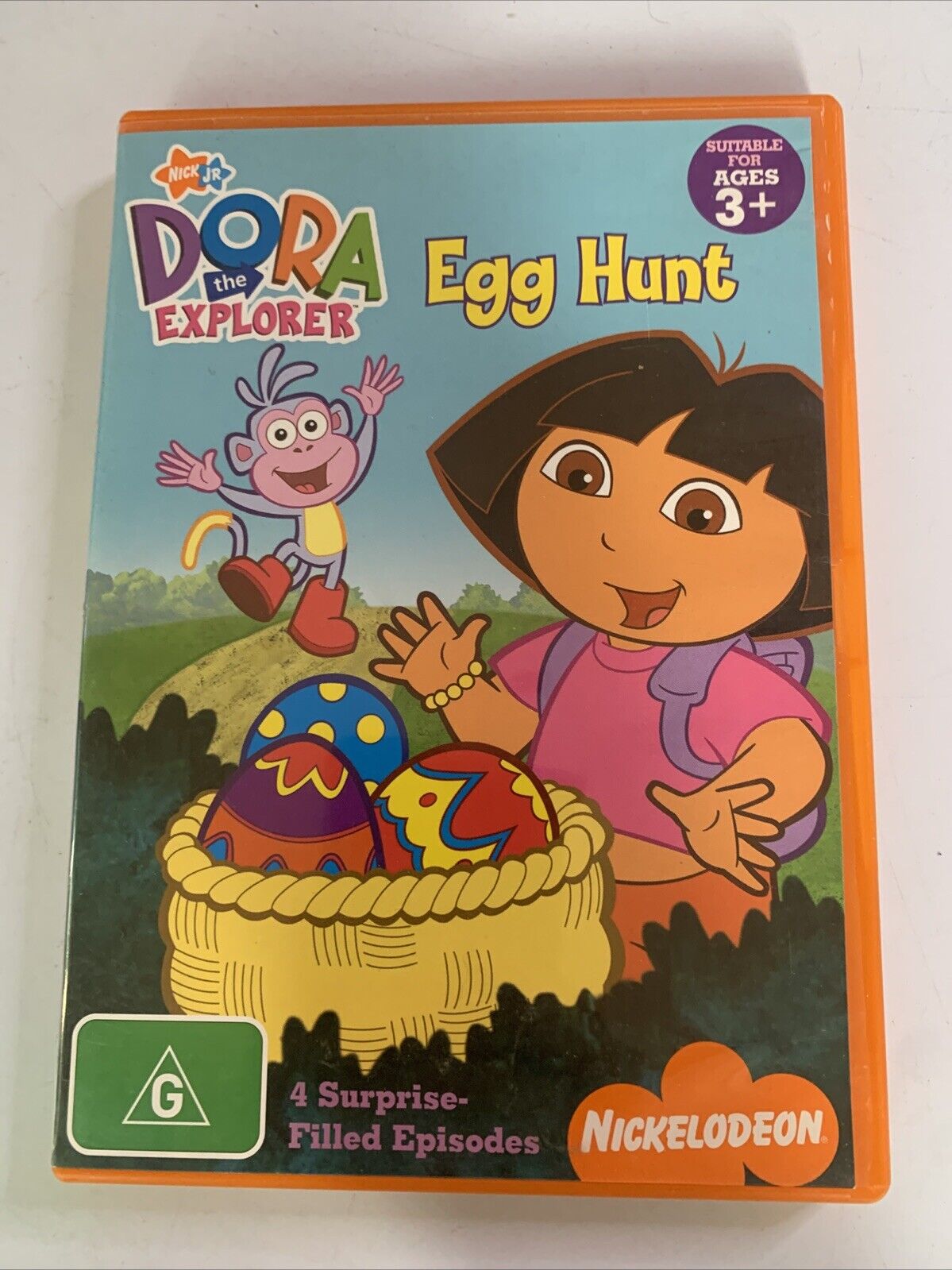 Dora the Explorer Egg Hunt (DVD, 2000) Nickelodeon Animation Region 4