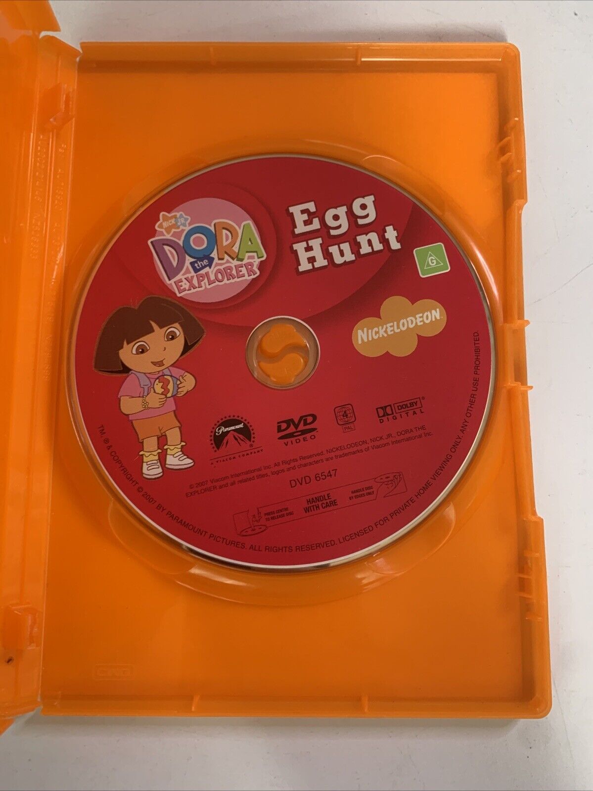 Dora the Explorer Egg Hunt (DVD, 2000) Nickelodeon Animation Region 4