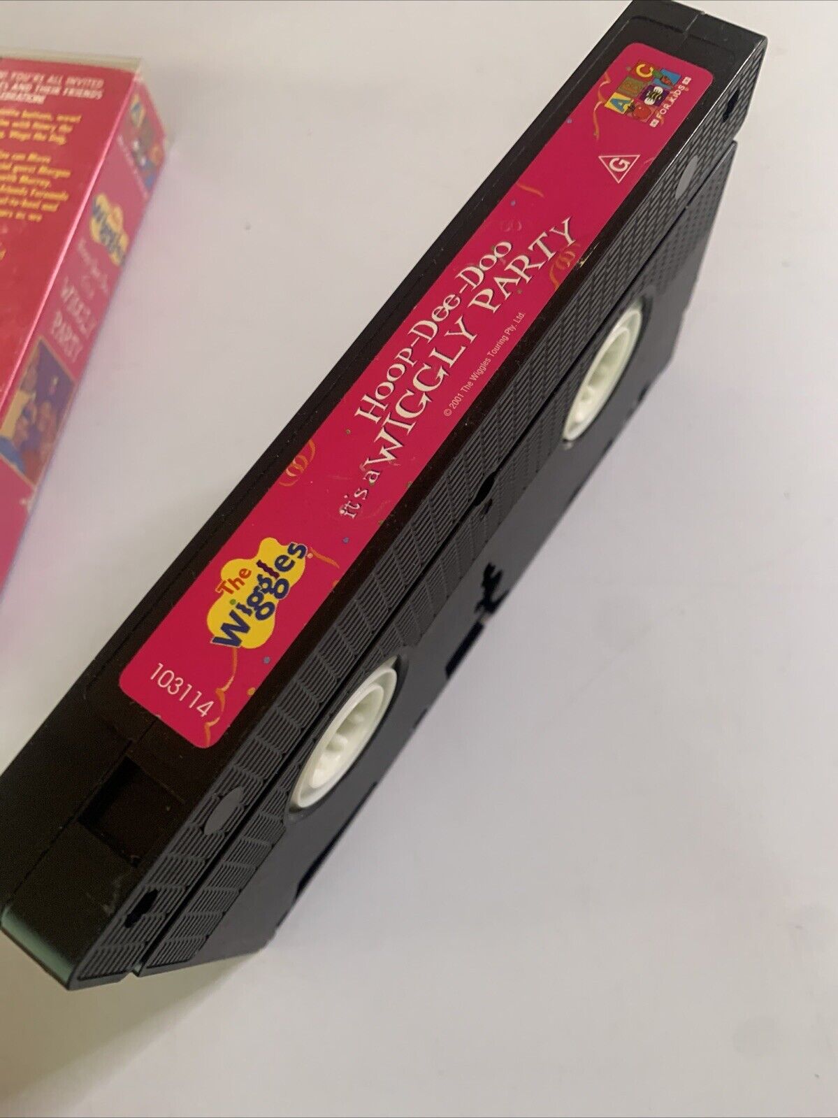 The Wiggles Hoop Dee Doo It's A Wiggly Party (VHS, 2001) PAL Original Cast
