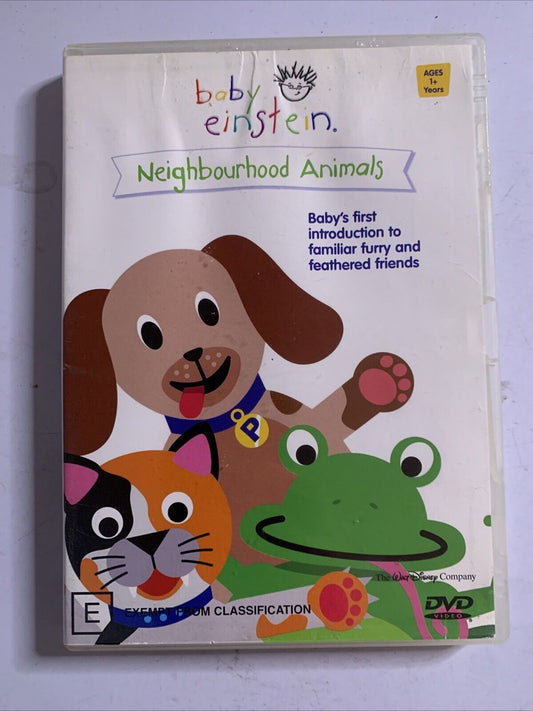 Baby Einstein Neighborhood Animals (DVD, 2004) Disney Early Education All Region