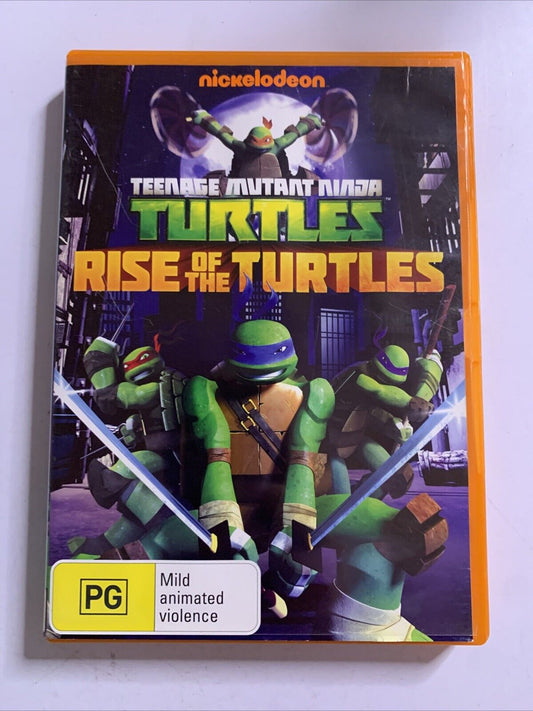 Teenage Mutant Ninja Turtles Rise of the Turtles (DVD, 2012) Animation Region 4