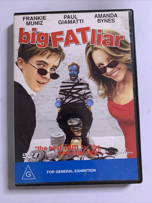 Big Fat Liar (DVD, 2002) Paul Giamatti, Frankie Muniz, Amanda Bynes  Region 4