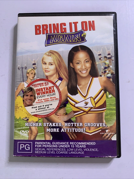 Bring It on Again (DVD, 2003) Anne Judson-Yager, Bree Turner  Region 4