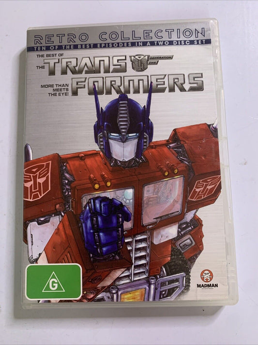 The Best of Transformers Retro Collection Original Series (DVD, 1984, 2-Disc)